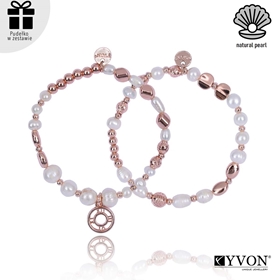 Obrázok pre výrobcu Zestaw bransolet perła naturalna B02691