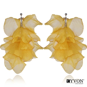 Изображение Kolczyki jedwabne E00933