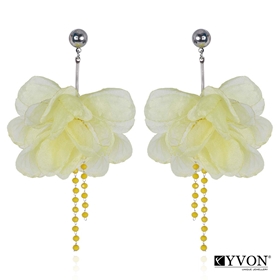 Изображение Kolczyki jedwabne E00935