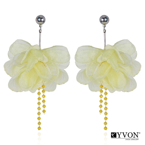 Изображение Kolczyki jedwabne E00935