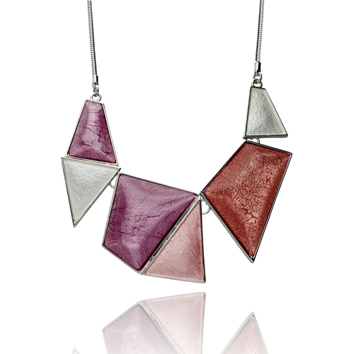 Picture of Naszyjnik z kolorowej żywicy N00032