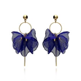 Picture of Kolczyki jedwabne E99934