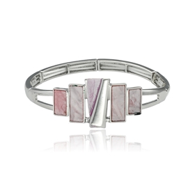 Picture of Bransoletka z kolorowej żywicy B00072