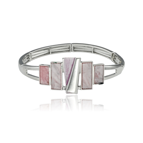 Picture of Bransoletka z kolorowej żywicy B00072