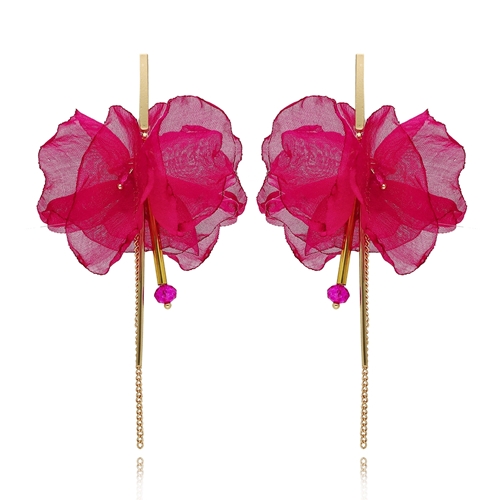 Picture of Kolczyki jedwabne E99033a