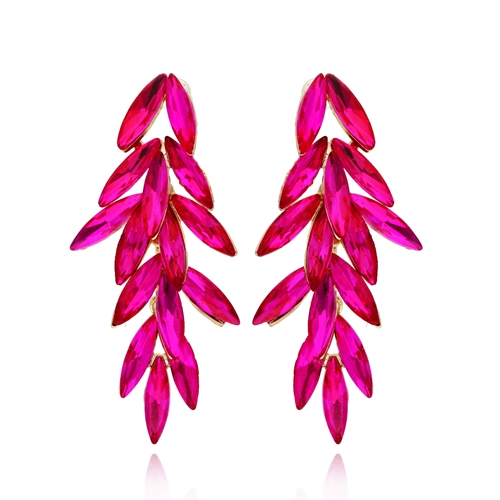 Picture of Kolczyki z dymionego szkła E98914