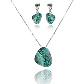 Obrázok pre výrobcu Biżuteria artystyczna komplet S99019