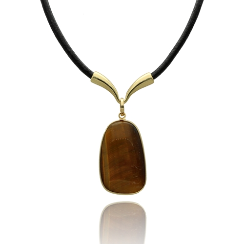 Obrazek Naszyjnik TIGER EYE N98227a