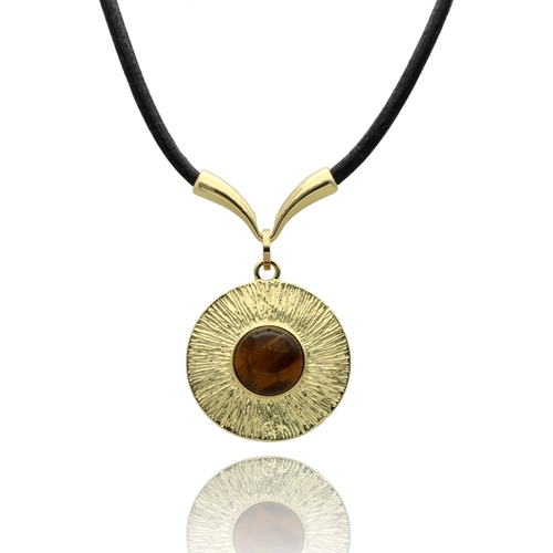 Obrazek Naszyjnik TIGER EYE N98226a