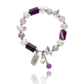 Obrazek Bransoletka Lovely stones B96947