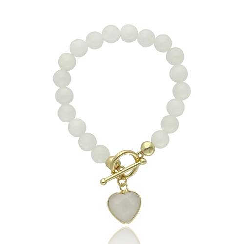 Obrazek Bransoletka z jadeitami B97900