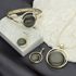 Obrazek Naszyjnik QUARTZ LUNA N97032