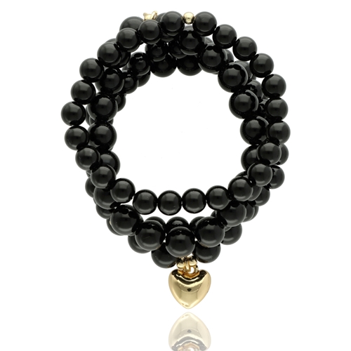 Изображение Bransoletka z agatem czarnym B97506