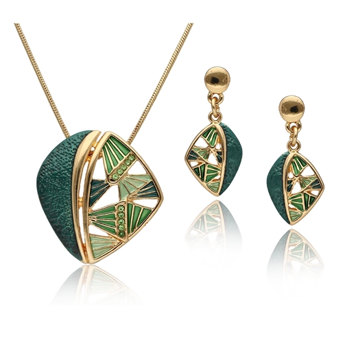 Image sur Biżuteria artystyczna komplet S97326