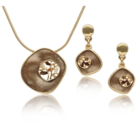 Изображение Biżuteria artystyczna komplet S97324