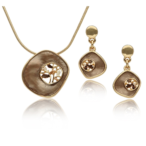 Изображение Biżuteria artystyczna komplet S97324