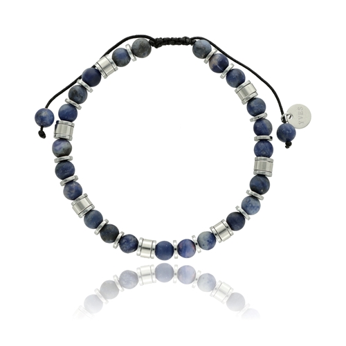 Picture of Bransoletka męska z sodalitami BM97721