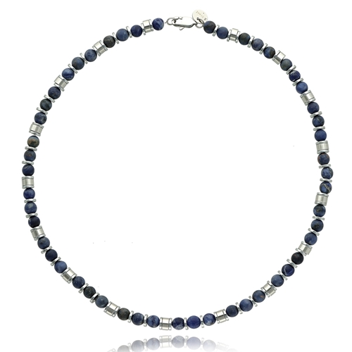 Picture of Naszyjnik męski z sodalitami NM97721