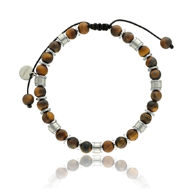 Picture of Bransoletka męska z tygrysim okiem BM97720