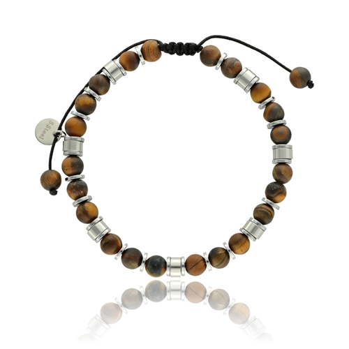 Picture of Bransoletka męska z tygrysim okiem BM97720