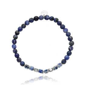 Obrazek Bransoletka męska z sodalitami BM97717