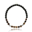 Picture of Bransoletka męska z tygrysim okiem i agatami BM97715