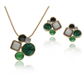 Obrázok pre výrobcu Biżuteria artystyczna komplet S97357