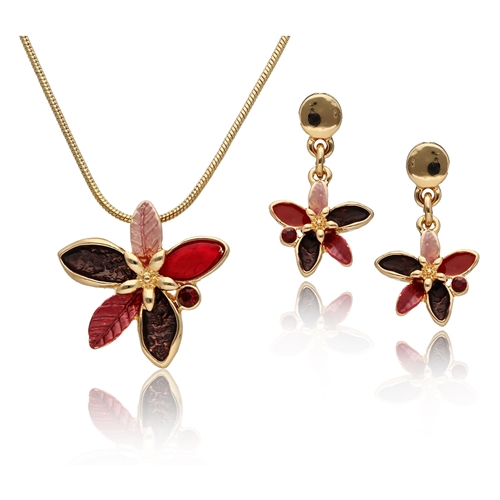 Obrazek Biżuteria artystyczna komplet S97334