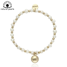Obrázok pre výrobcu Bransoletka z pereł naturalnych B97409