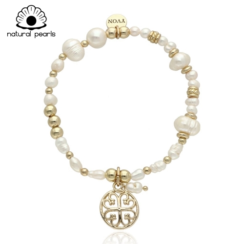 Picture of Bransoletka z pereł naturalnych B97412b