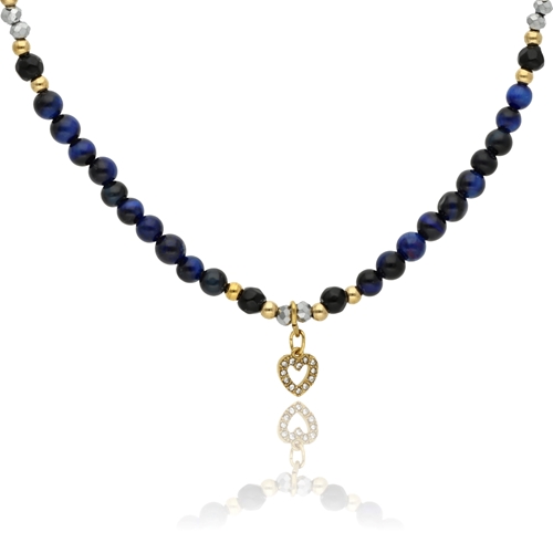 Picture of Naszyjnik z granatowym tygrysim okiem N97684