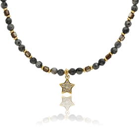 Picture of Naszyjnik z agatami i muszlą N97681