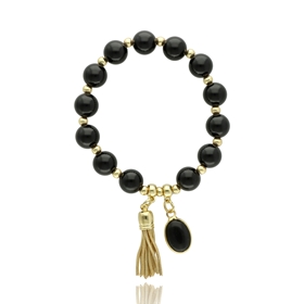 Obrázok pre výrobcu Bransoletka z agatami B97105