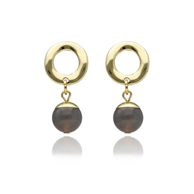 Obrázok pre výrobcu Kolczyki z agatami E97104