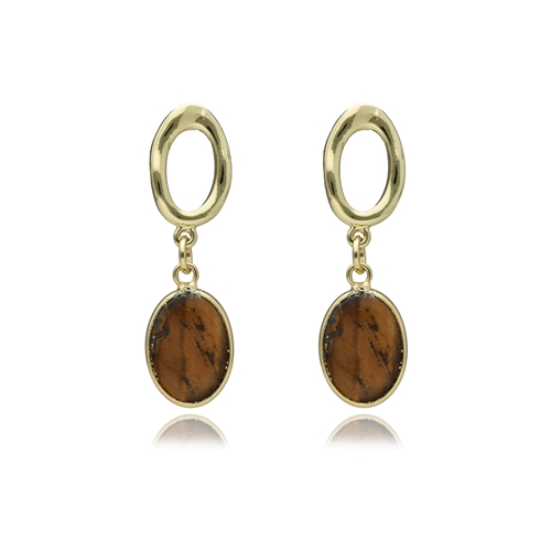 Picture of Kolczyki z tygrysim okiem E97106