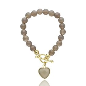 Obrazek Bransoletka z agatami B97104