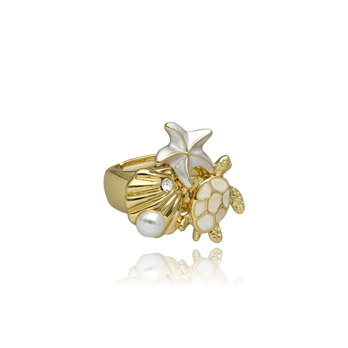 Obrazek Pierścionek OCEAN LIFE R96321
