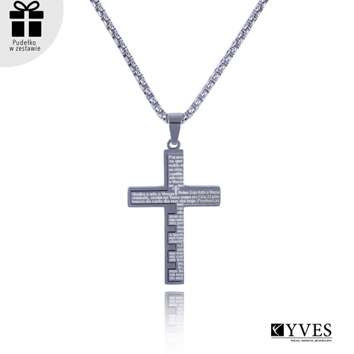 Изображение Naszyjnik męski ze stali N03664