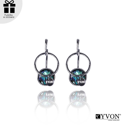 Image sur Kolczyki z muszli Abalone E03556