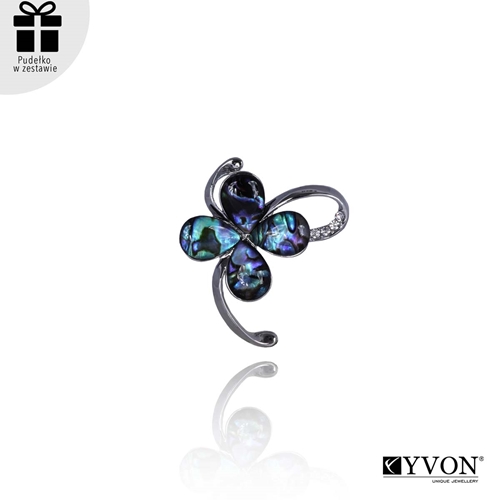 Picture of Broszka z muszli naturalnej Abalone BR03507