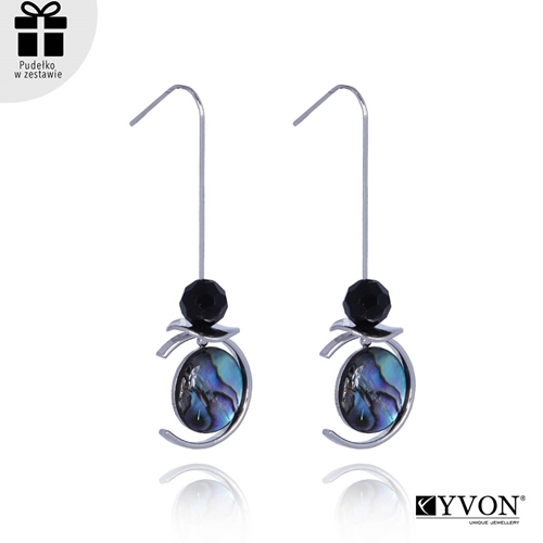 Image sur Kolczyki z muszli abalone E03037