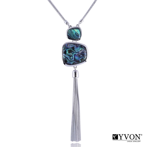 Obrazek Naszyjnik z muszlą Abalone N02629b
