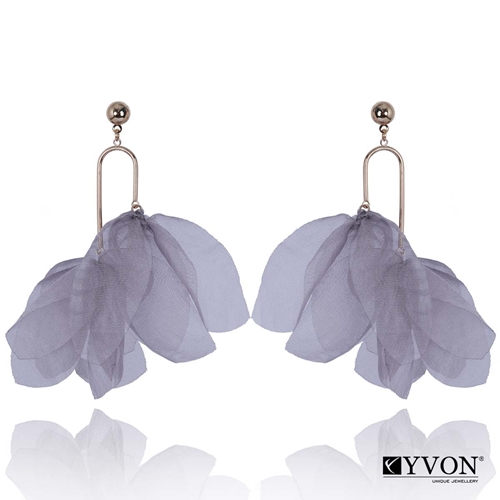 Image sur Kolczyki jedwabne E02084