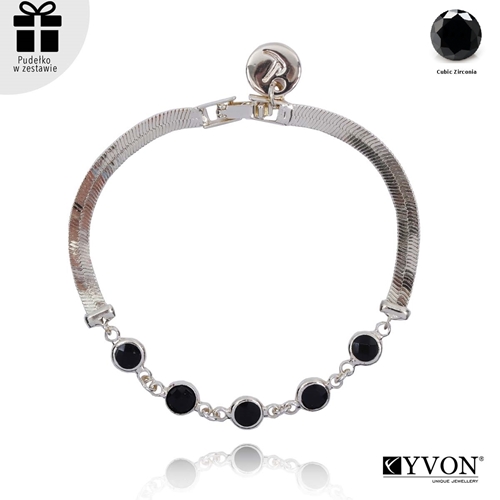 Obrazek Bransoletka z cyrkoniami B01514
