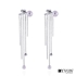 Picture of Kolczyki rodowane E00967