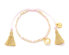 Изображение Bransoletka pozłacana LOVE B00127