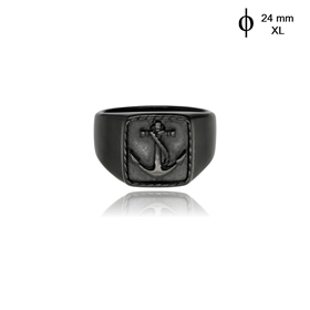 Image de Męski sygnet ze stali RM99924