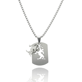 Изображение Naszyjnik męski ze stali ZODIAK NM99911