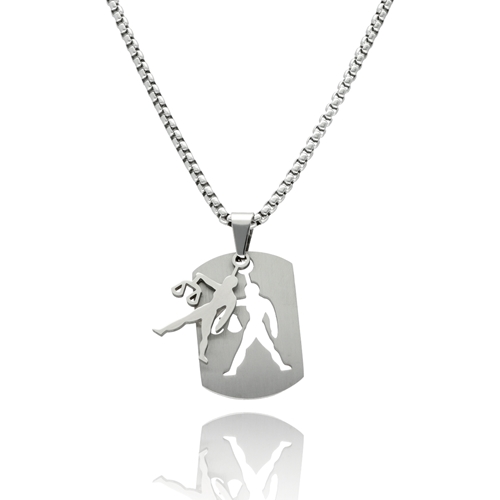 Image sur Naszyjnik męski ze stali ZODIAK NM99909