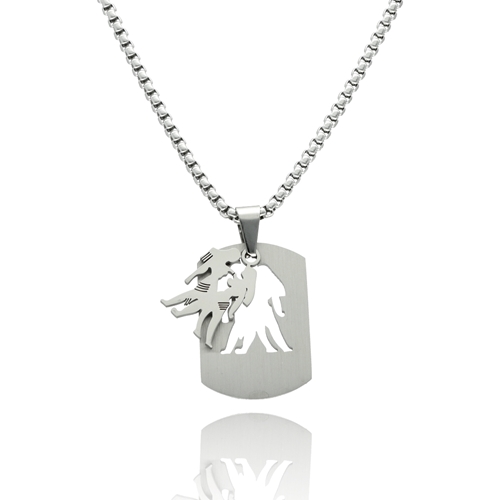 Image sur Naszyjnik męski ze stali ZODIAK NM99905